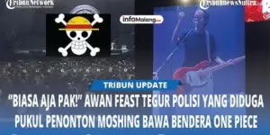 Gitaris Feast Sindir Polisi soal Teguran Penonton yang Kibarkan Bendera One Piece Saat Konser Berlangsung