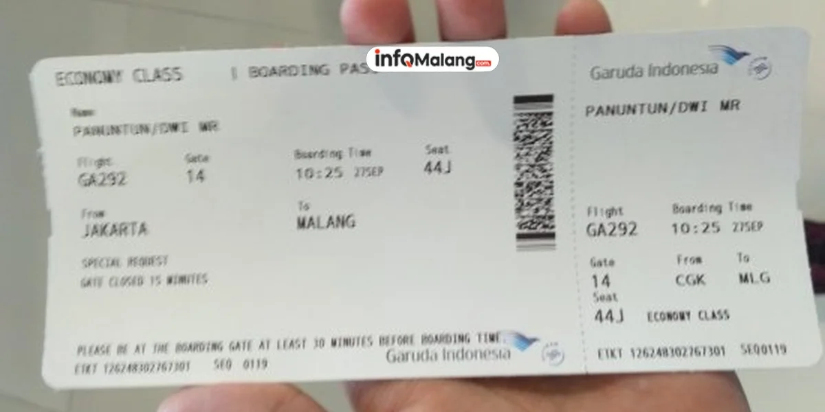 Harga Tiket Pesawat Malang – Tangerang Saat Libur Natal dan Tahun Baru 2024