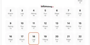 Hari Ini Pasaran Apa? Cek Kalender Jawa Online!