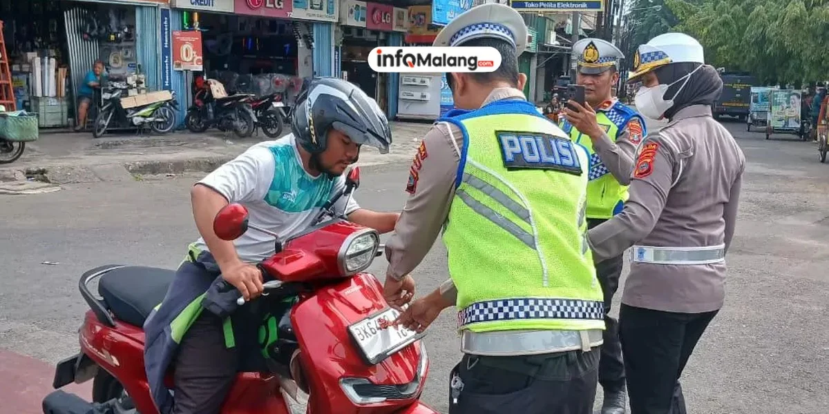 Hari Ketiga Operasi Zebra di Malang, 1.303 Pelanggaran Lalu Lintas Terjaring