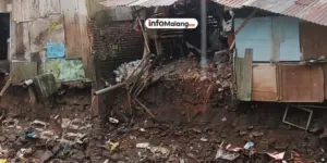 Hujan Deras Dua Hari di Kota Malang Sebabkan Banjir dan Longsor