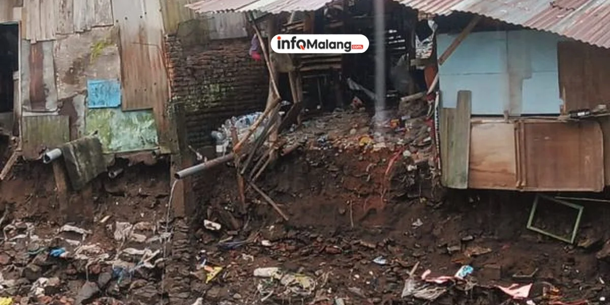 Hujan Deras Dua Hari di Kota Malang Sebabkan Banjir dan Longsor