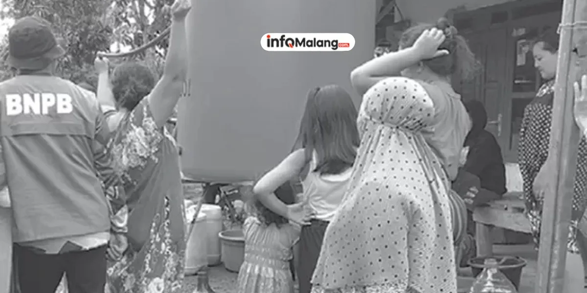 Hujan Deras Jadi Harapan Desa Kekeringan di Kabupaten Malang