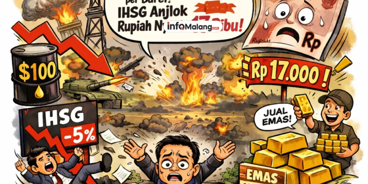 IHSG Anjlok, Rupiah Terpuruk! Investor Asing Kabur?
