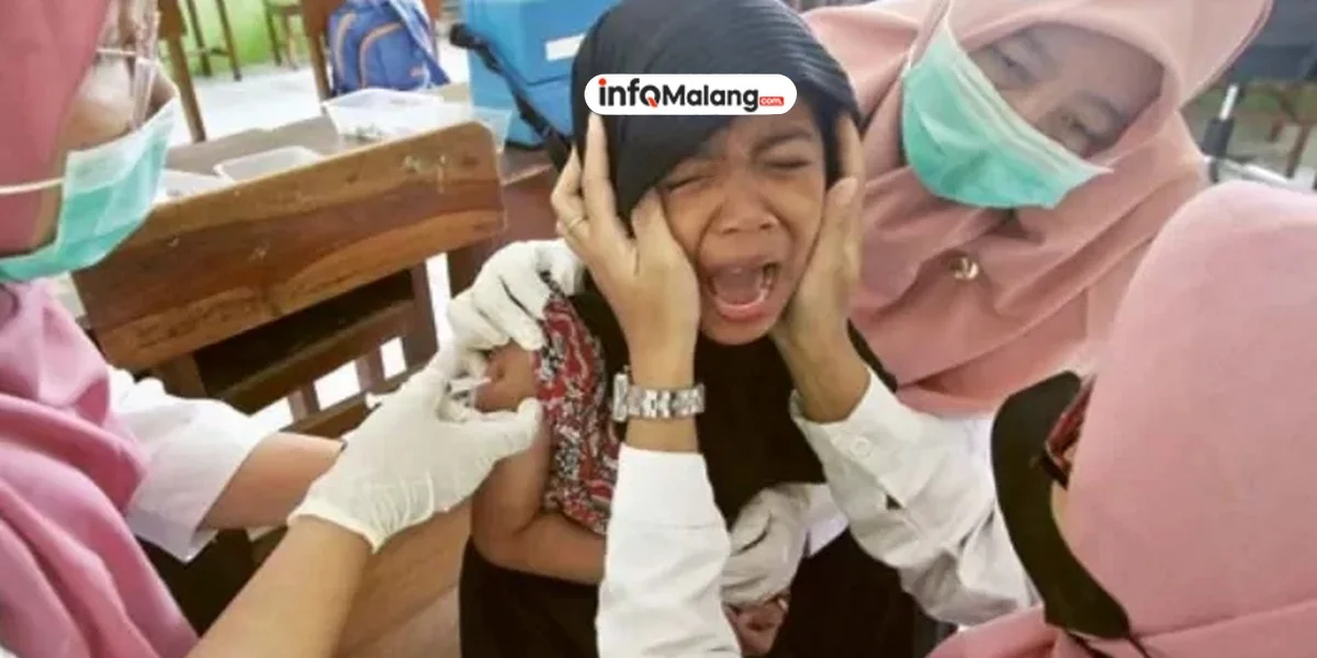 Imunisasi Menyasar Seluruh Siswa SD Kota Malang