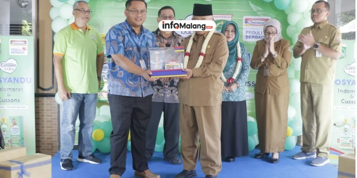 Indomaret dan PZ Cussons Gelar Posyandu untuk Cegah Stunting di Malang