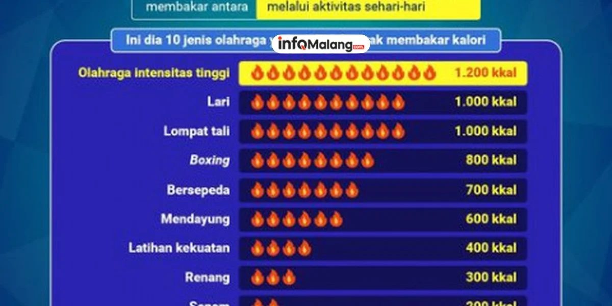 Ini Olahraga Paling Banyak Bakar Kalori, Cocok buat Turunkan Berat Badan