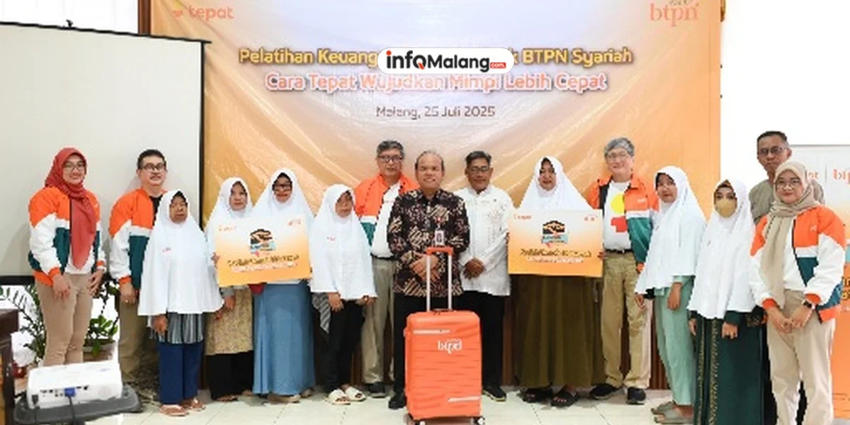 Inspiratif! BTPN Syariah Hadiahkan Umrah untuk Tujuh Warga Kabupaten Malang