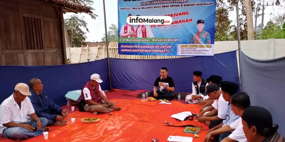 Jamaah Gus Mun’im Deklarasi Dukung Abah Anton Pimpin Kota Malang