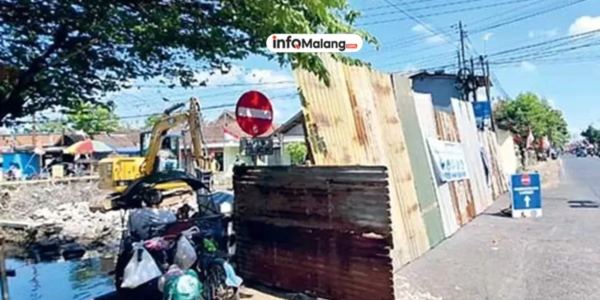 Jembatan Krapyak Dibangun Ulang, Jalur Pagak-Dampit Ditutup Sementara Sejak Kamis (14/8)