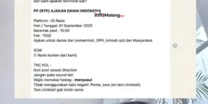 Jerome Polin Dapat Tawaran Fee 150 Juta Untuk Jadi Buzzer Melalui Satu Video Konten Paid Promote Ajakan Damai Indonesia