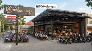 Kafe Nogokeling Araya Malang Hadir dengan Konsep Brutalist, Spot Nongkrong Baru Anak Muda