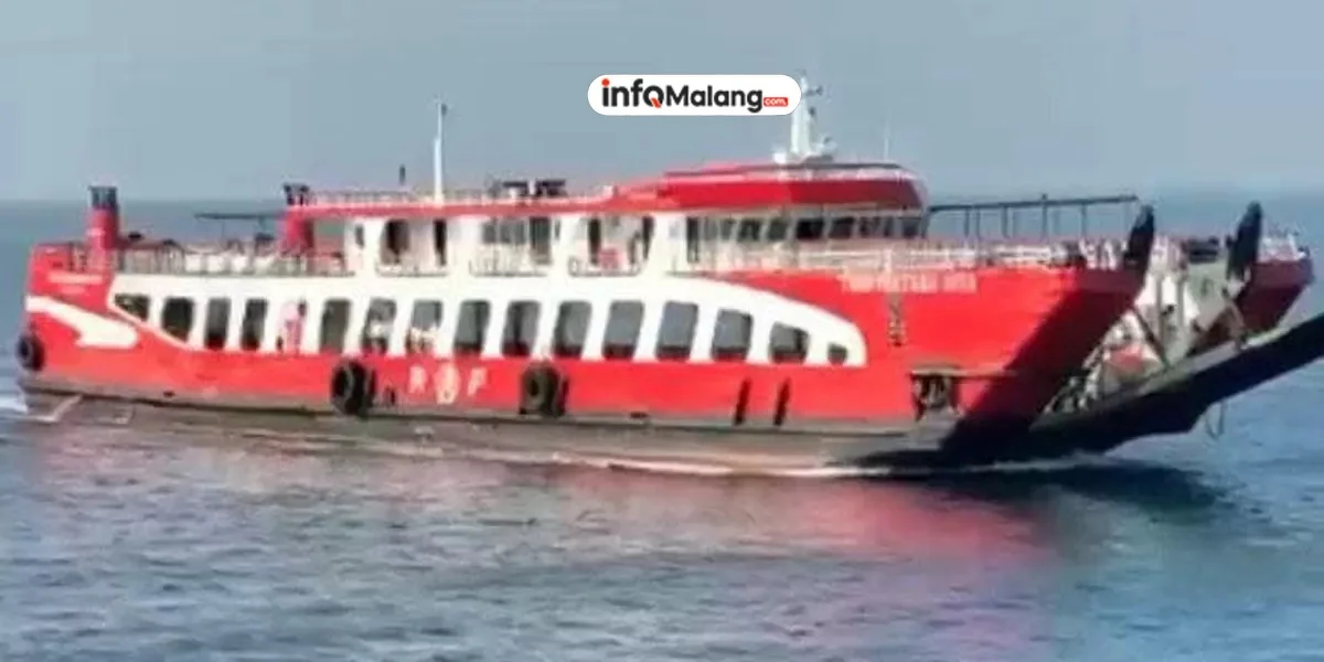 Kapal Penumpang Tunu Pratama Jaya Tenggelam di Perairan Selat Bali Rabu malam (2/7/2025)