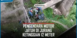 Karyawan Pabrik di Malang Jatuh dari Jembatan Suhat