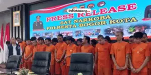 Kasus Narkoba di Kota Malang Capai 107 Perkara Sepanjang 2025