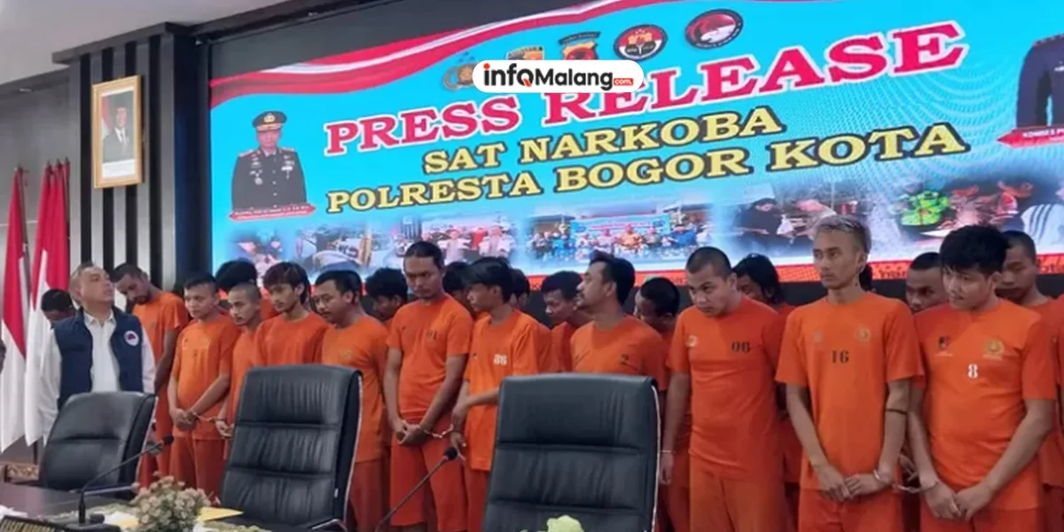 Kasus Narkoba di Kota Malang Capai 107 Perkara Sepanjang 2025