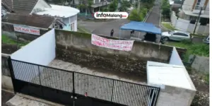 Kebakaran Lahan Kosong di Griya Shanta