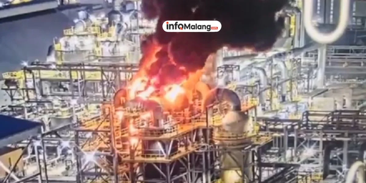 Kebakaran di Pabrik Asam Sulfat Smelter PT Freeport Indonesia Berhasil Dikendalikan