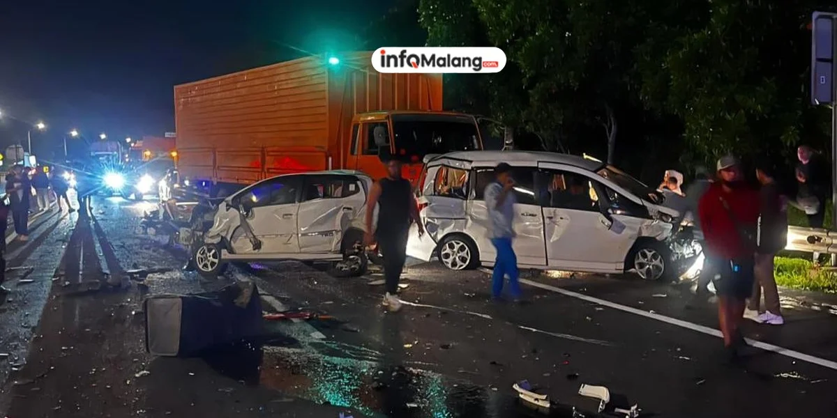 Kecelakaan Beruntun di Malang Libatkan Beberapa Kendaraan dan Korban Luka