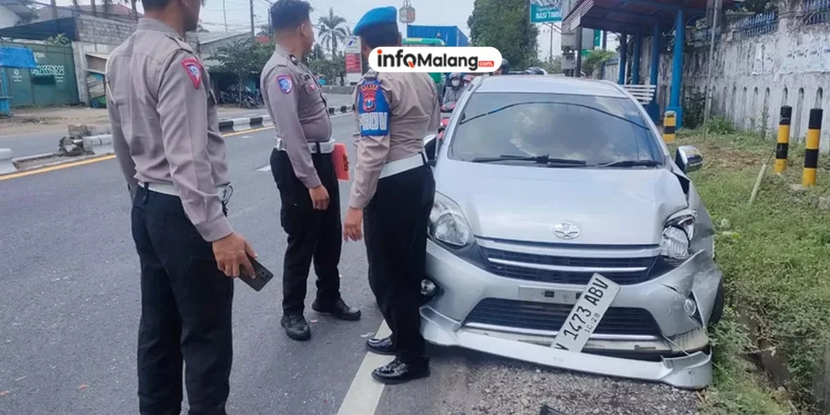 Kecelakaan Beruntun di Singosari Libatkan Tiga Mobil, Bayi 2 Tahun Jadi Korban