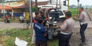 Kecelakaan Maut di Malang: Dua Pemotor Tewas Tertabrak Kereta Api Matarmaja