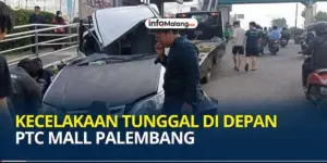 Kecelakaan di Depan Mall Dinoyo Kota Malang, Satu Orang Meninggal Dunia