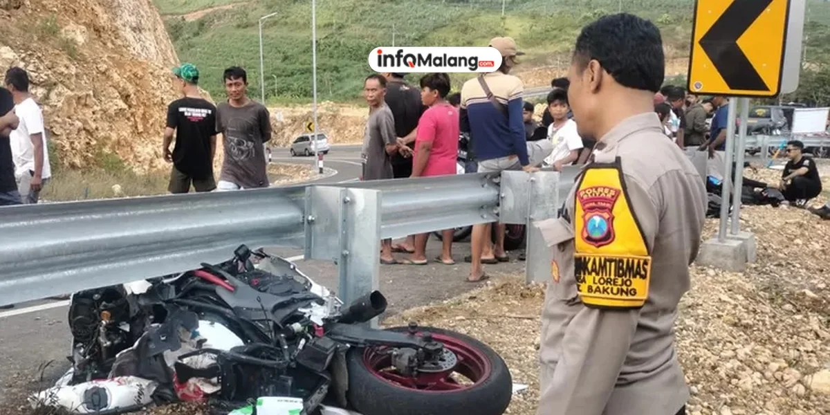 Kecelakaan di Jalan Sudanco Supriadi, Pemotor 18 Tahun Tewas di Tempat