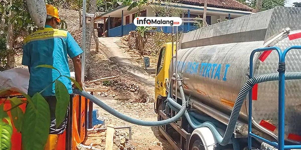 Kekeringan Melanda Ribuan Warga Desa Tulungrejo, Malang