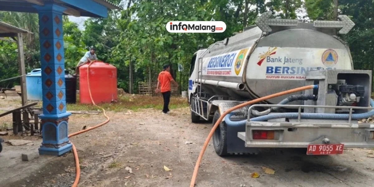 Kekeringan di Kabupaten Malang Masih Berlanjut, Ribuan Jiwa Terdampak