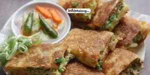 Kenikmatan martabak asin di Malang