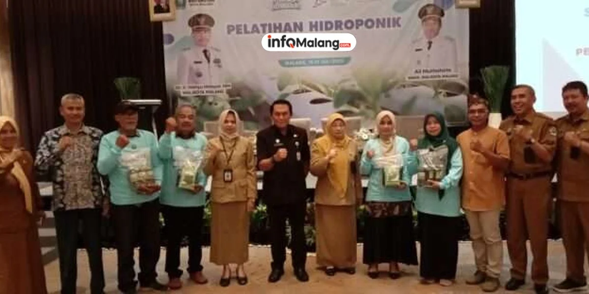 Kepala Dinas Ketahanan Pangan dan Pertanian Kota Malang, Slamet Husnan Hariyadi S.P.