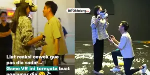 Keren! Pria ini Bikin Panggung Megah hanya Bermodalkan Proyektor dari Banner Bekas