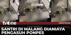 Korban Penganiayaan Ponpes Pakisaji Dampingan DP3A & Polisi.