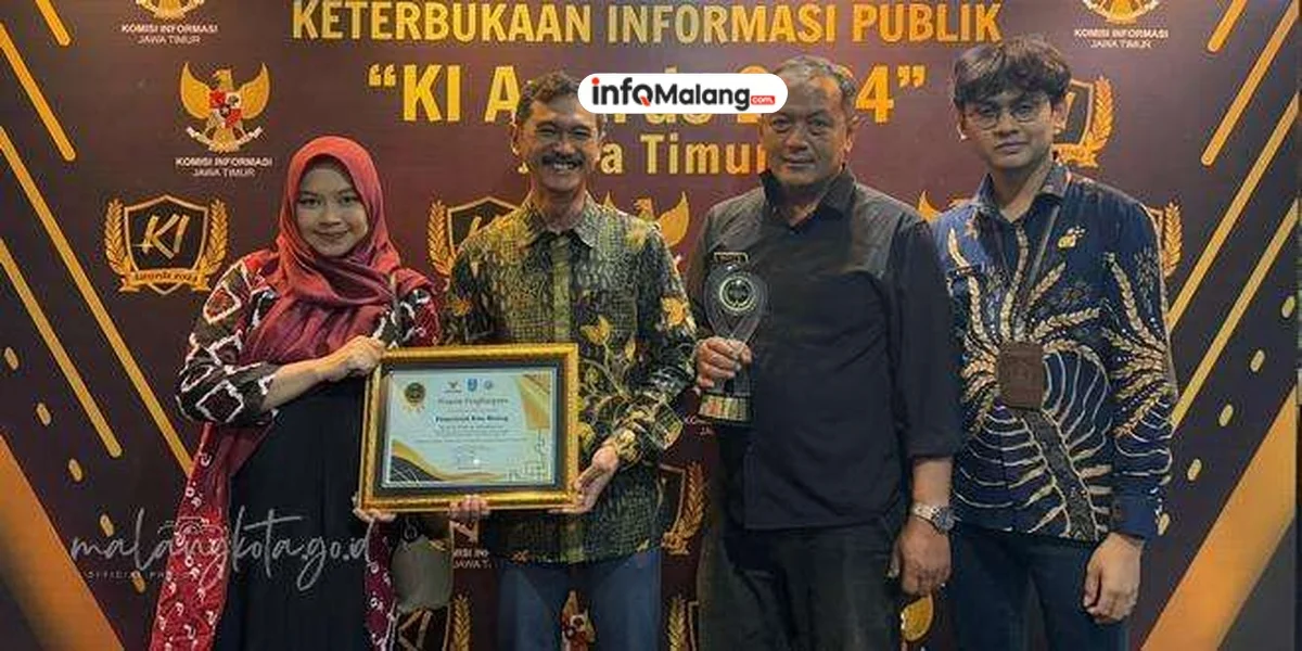 Kota Malang Raih Penghargaan Atas Komitmen dalam Pelayanan dan Keterbukaan Informasi Publik