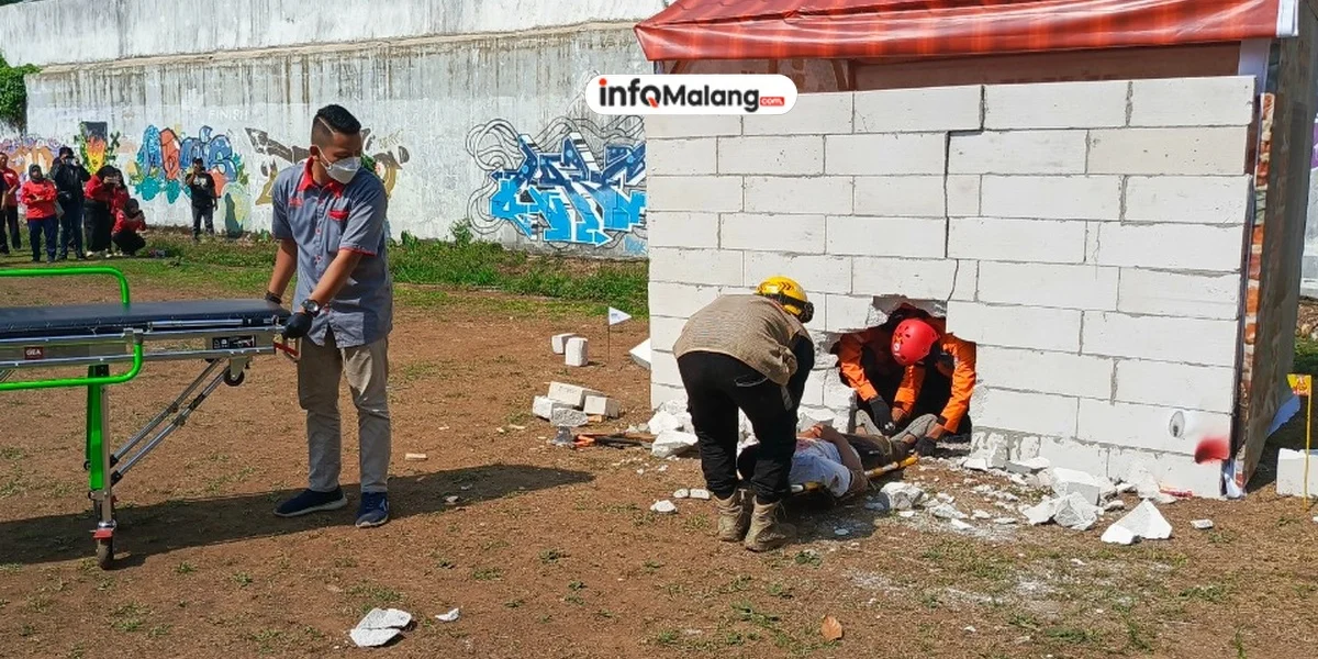 Kota Malang Siap Hadapi Bencana Hidrometeorologi, Apel Siaga dan Simulasi Digelar