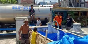 Krisis Air Meluas di Malang dan Trenggalek, Bantuan Air Bersih Terus Dikirim