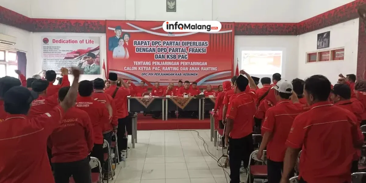 Langkah Awal Konsolidasi, PDI Perjuangan Kabupaten Malang Tuntaskan Penjaringan Calon Ketua