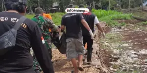 Lansia Hanyut di Sungai Kepanjen Ditemukan Tewas Sebulan Kemudian di Bendungan Kebon Klopo