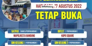 Layanan Perpanjangan SIM di Polresta Malang Kota Libur 18 Agustus