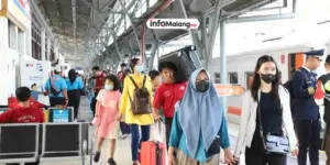 Libur Maulid Nabi, Penumpang Stasiun Malang Meningkat 37 Persen