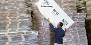 Logistik Pilkada Kabupaten Malang Mulai Tiba di Gudang KPU