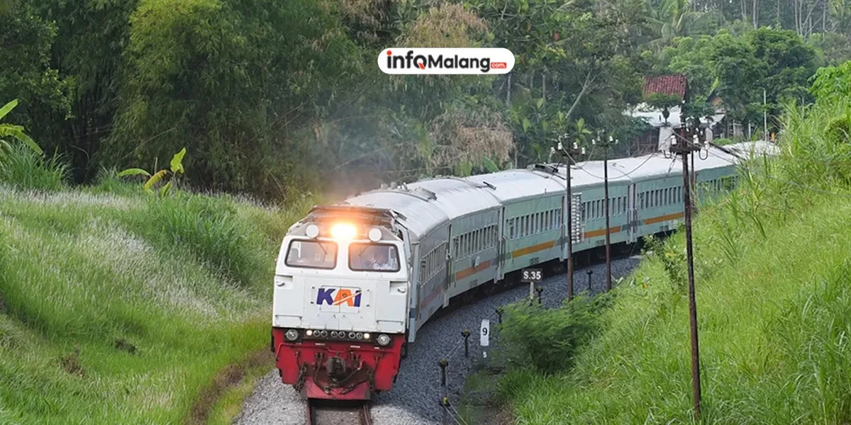 Lonjakan Penumpang Kereta Api di Stasiun Malang Saat Libur Natal 19-26 Desember 2024