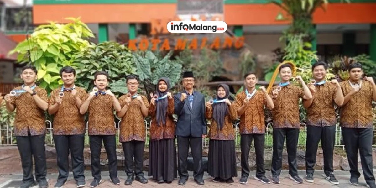 MAN 2 Kota Malang Raih Medali Terbanyak OSN 2024
