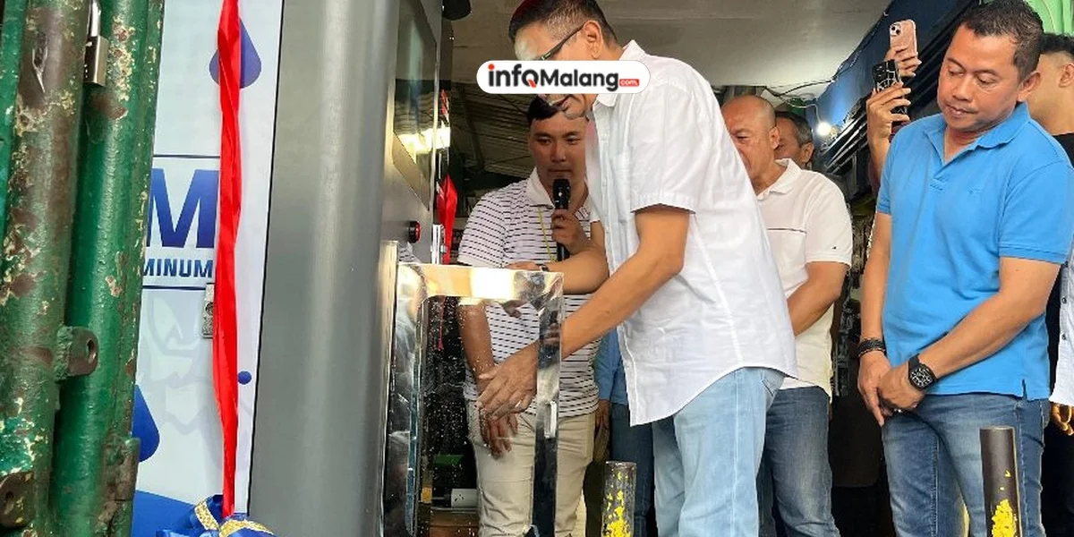 Malang Tambah 1 SPAM Air Minum di Pasar Klojen