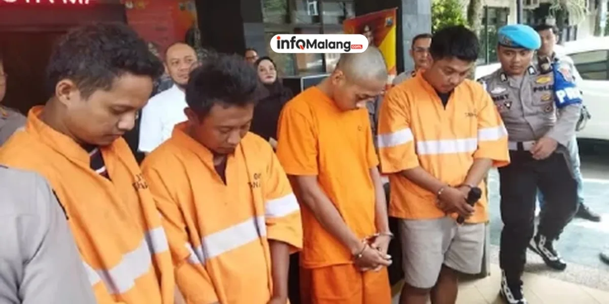 Maling Motor Gasak Kendaraan Warga Malang