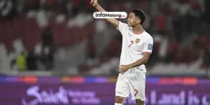 Marselino Ferdinan Antar Indonesia Unggul atas Arab Saudi di GBK