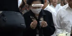 Megawati Soekarnoputri Melayat Romo Antonius Benny Susetyo di Kota Malang