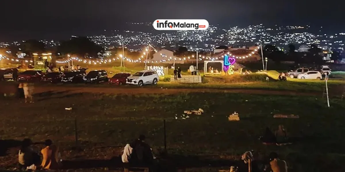 Menikmati Keindahan Bukit Bintang di Kota Batu Saat Malam Hari