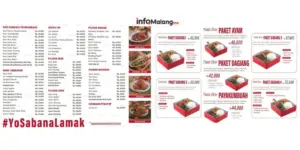 Menikmati Paket Menu Spesial Padang Payakumbuah ala Arief Muhammad di Malang