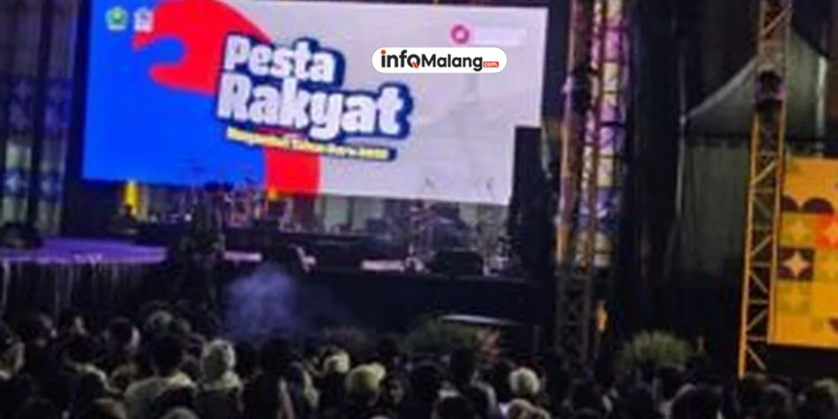 Meriahkan Malam Tahun Baru, Pesta Rakyat di Balai Kota Malang Hadirkan Denny Caknan